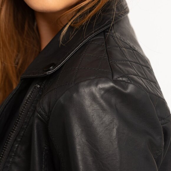 Kismet faux leather jacket - Picture 3 of 5